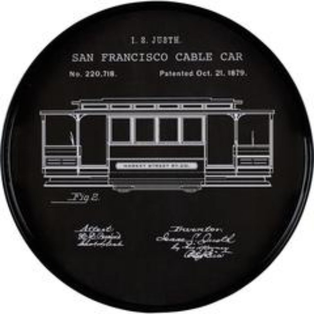Round Serving Tray